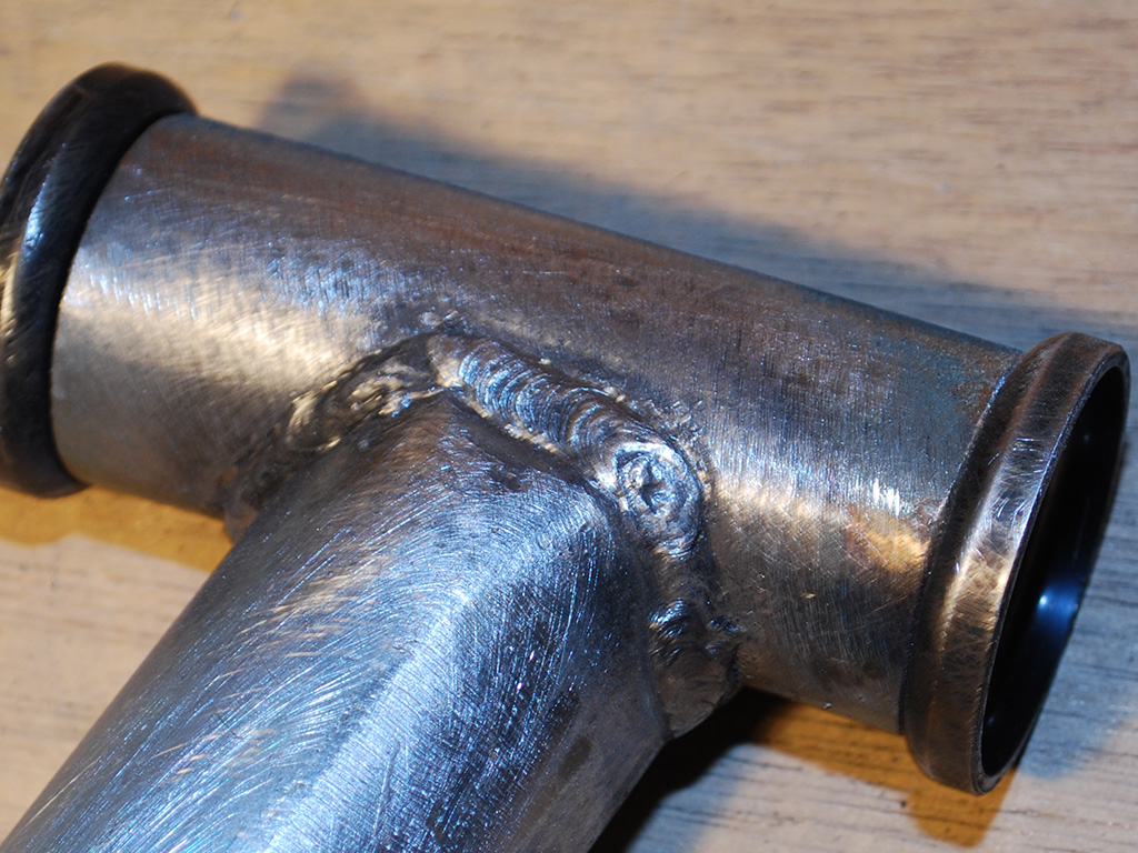 Voyageur LWB Recumbent - head tube weld